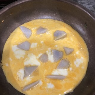 里芋入りの薄焼き卵